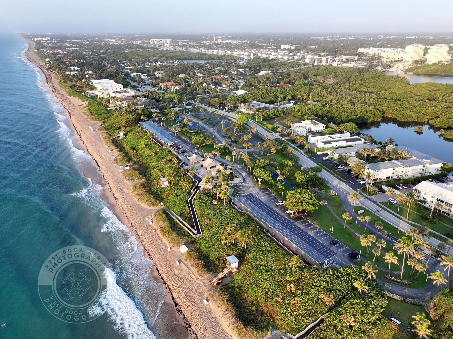 Oceanfront Park aerial photograph 5