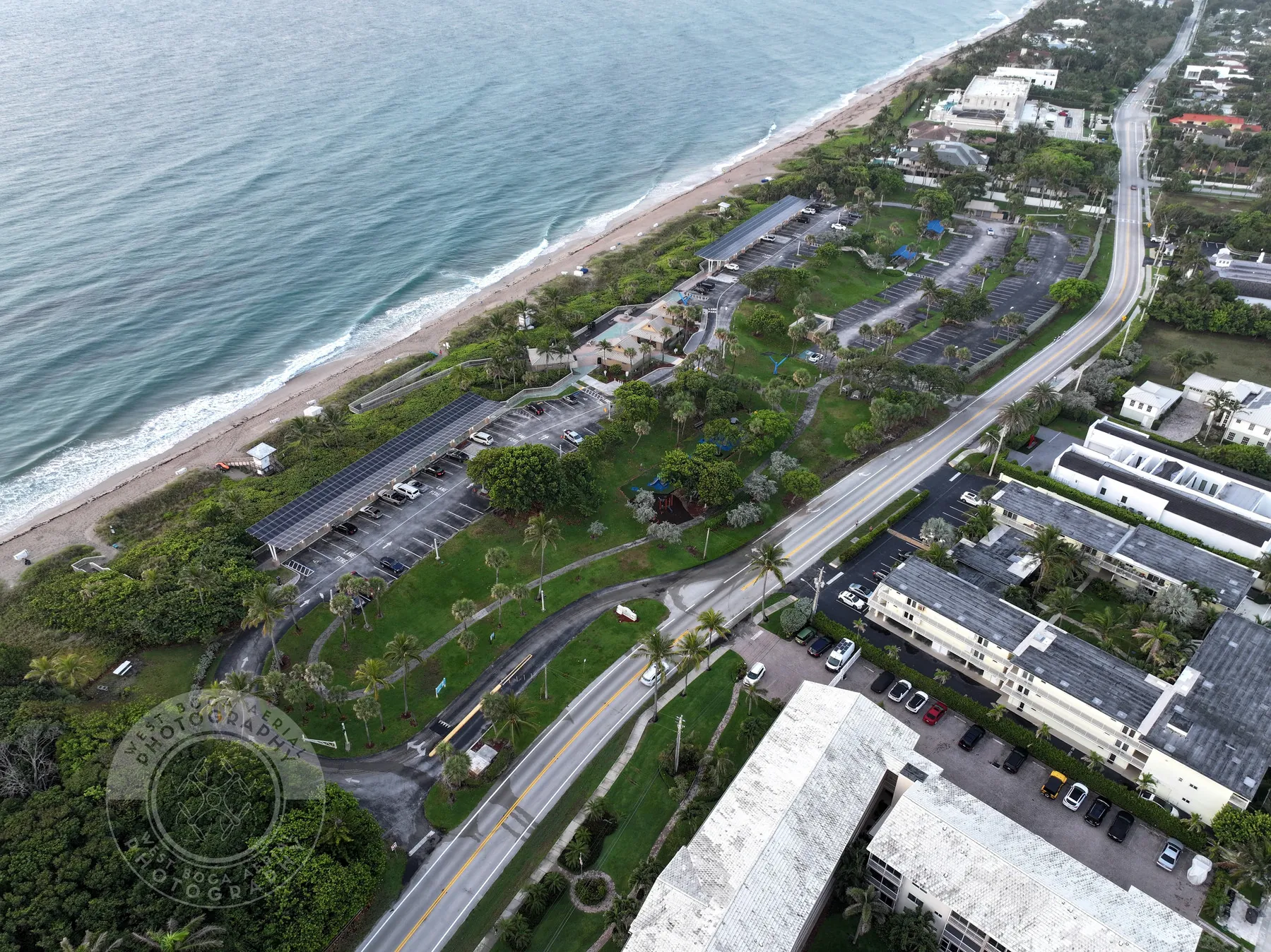 Oceanfront Park aerial photograph 7