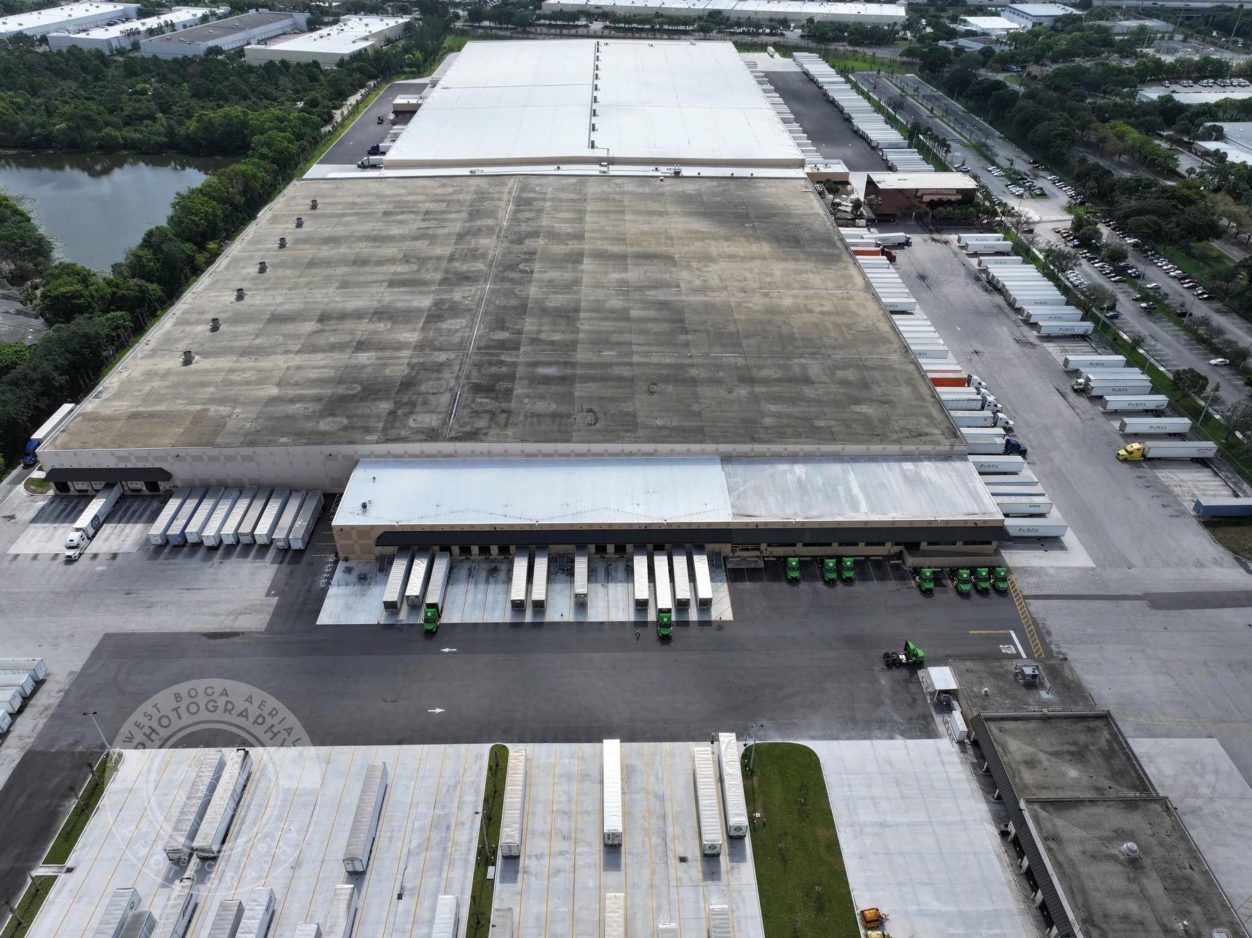 Publix Distribution Center aerial photograph 5