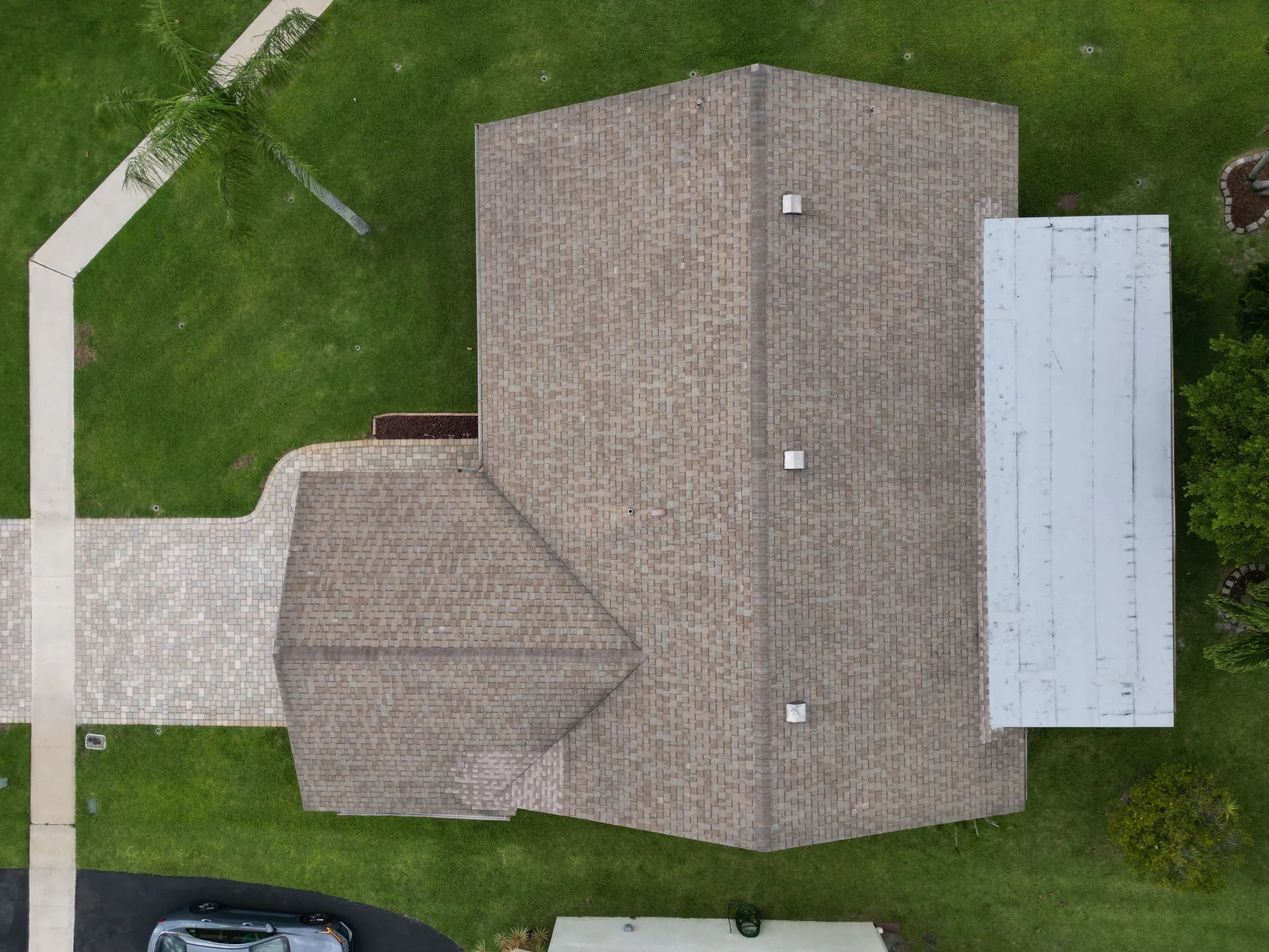 Roof Inspections aerial photograph 2