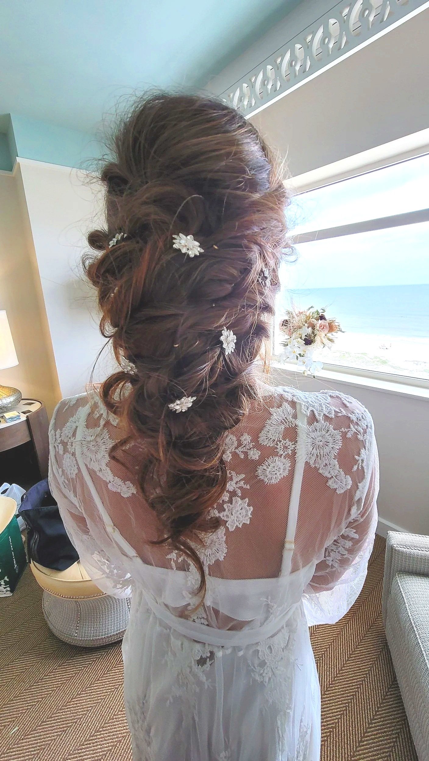 Bridal hairstyle portfolio look 11