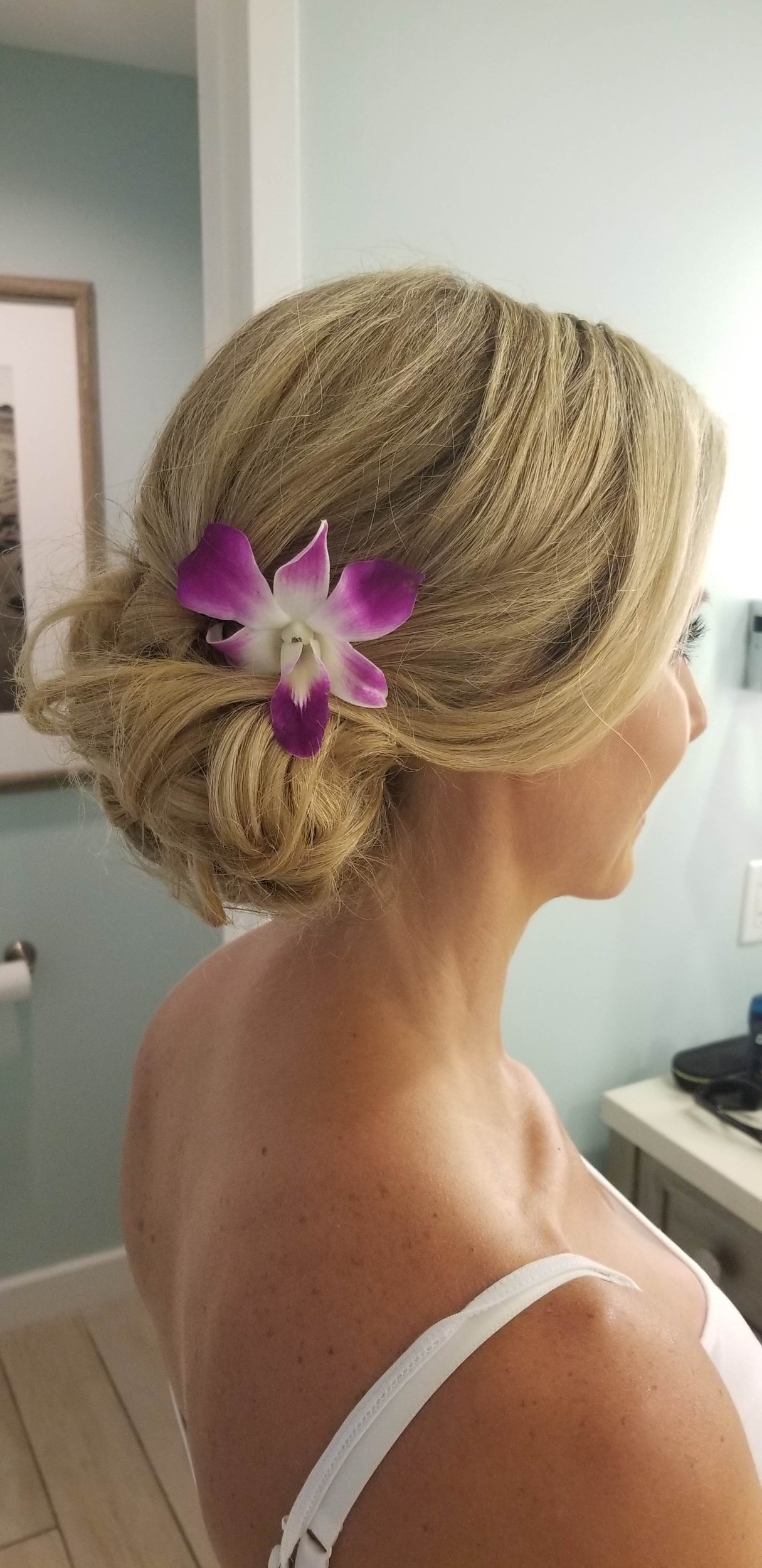 Bridal hairstyle portfolio look 4
