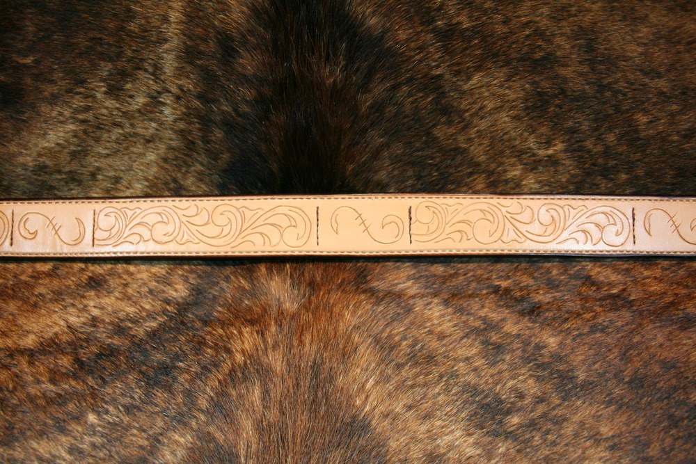 Sunstone Trail Beaded Leather Western Belt