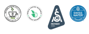 Coffee certification badges