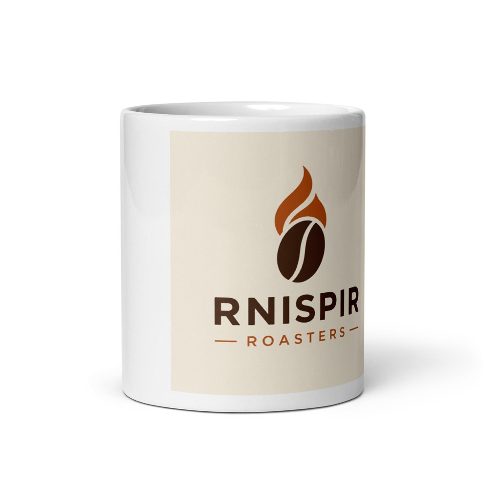 Rnispir White glossy mug from Rnispir Roasters