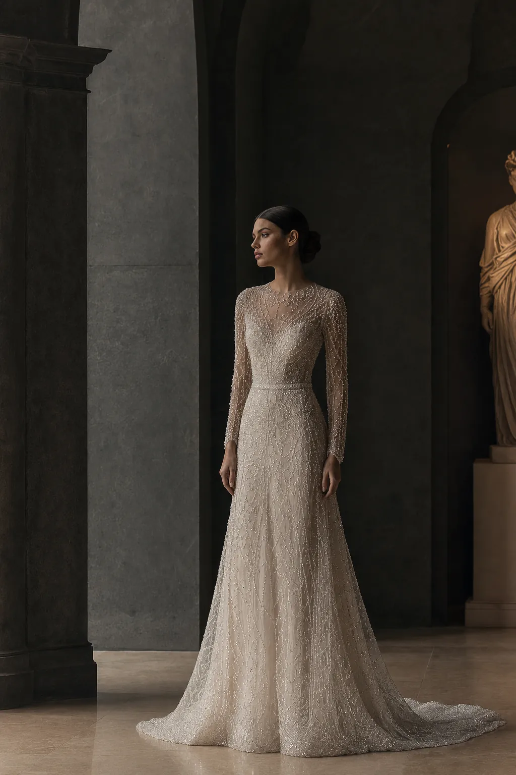 Bridal gown by Darius Cordell