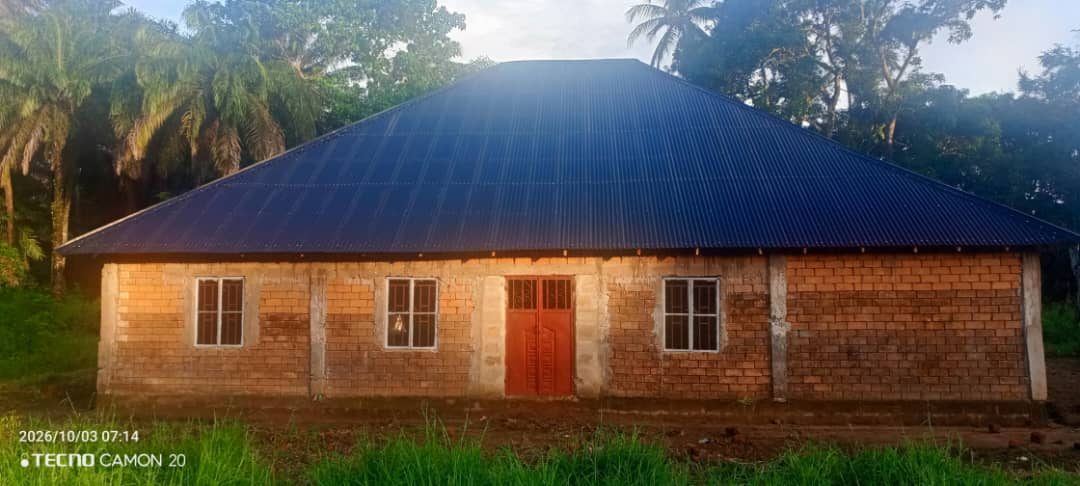 The completed MaCHO clinic building in Yurika Village