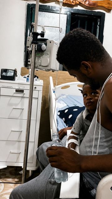 A team member preparing care