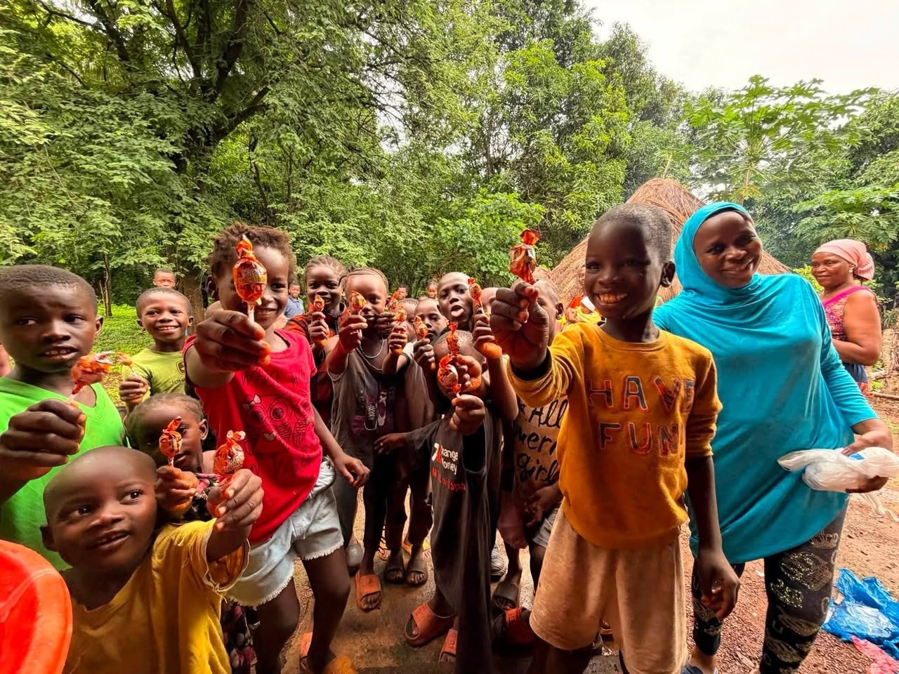 Children in a village served by MaCHO