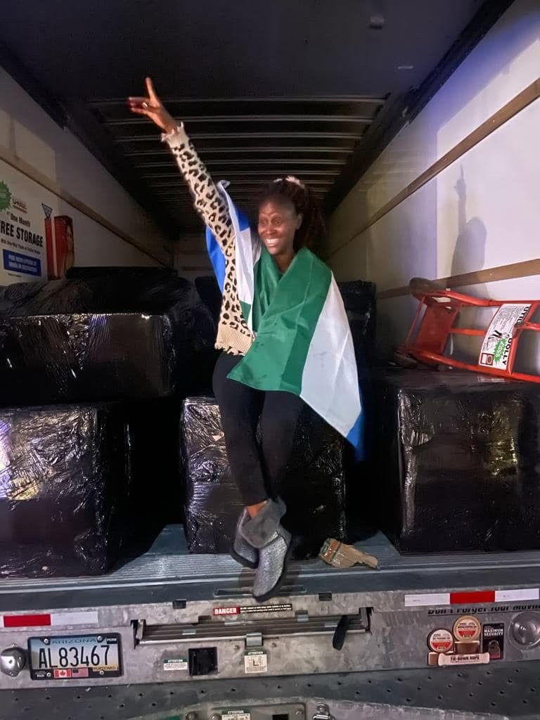 MaCHO supplies being transported to the community