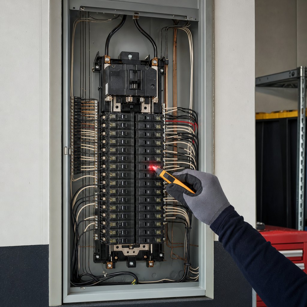 Electrical equipment at a residential home