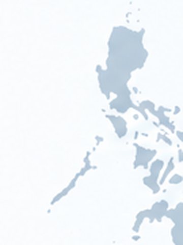 Subtle outline of the Philippines