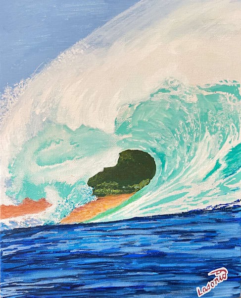 Sea Foam Beach Breaker Dec 5 | Lasonio Fine Art