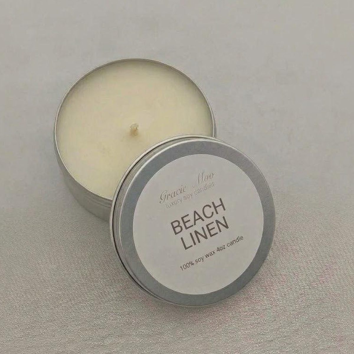 Beach Linen 4 oz Travel Tin