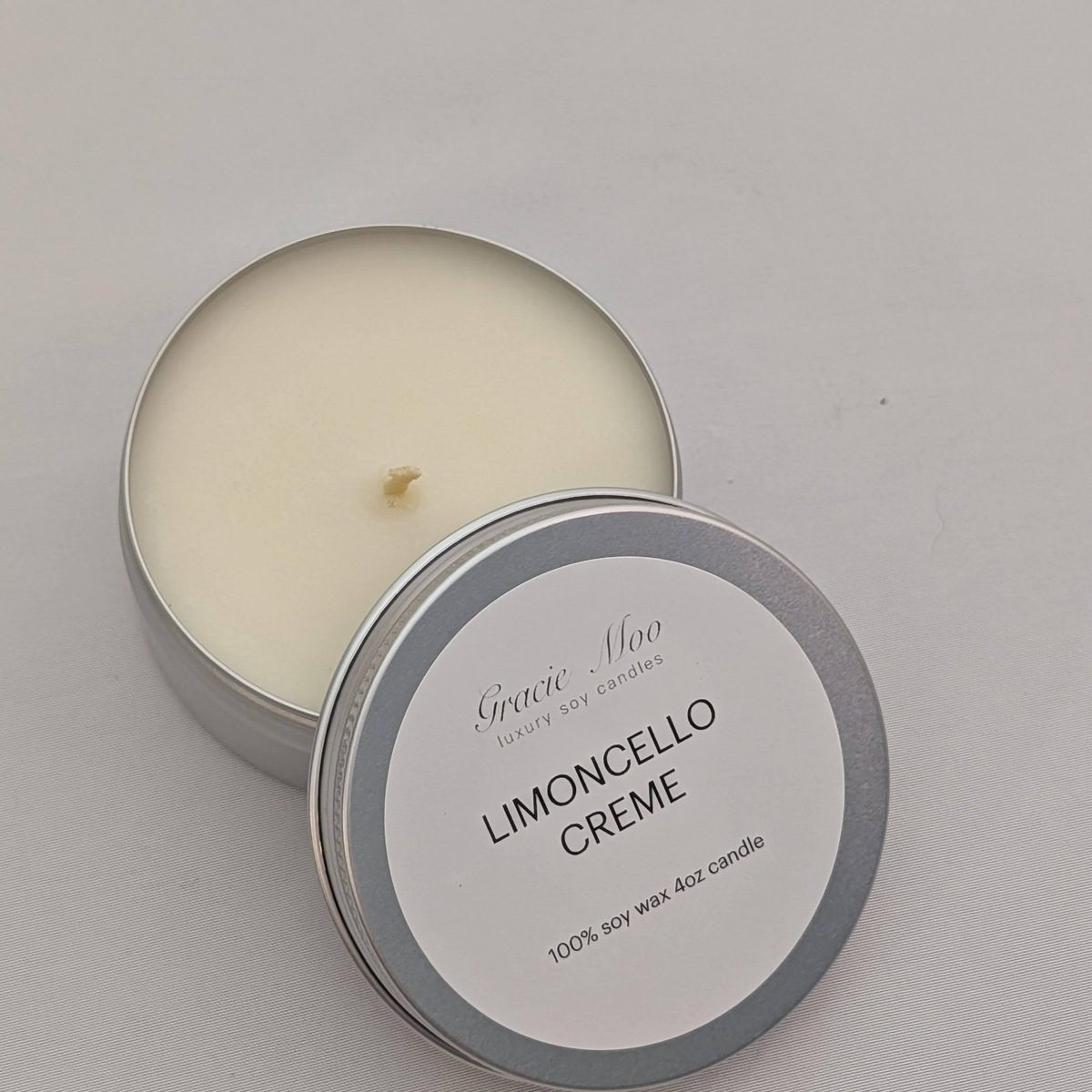Limoncello Creme 4 oz Travel Tin