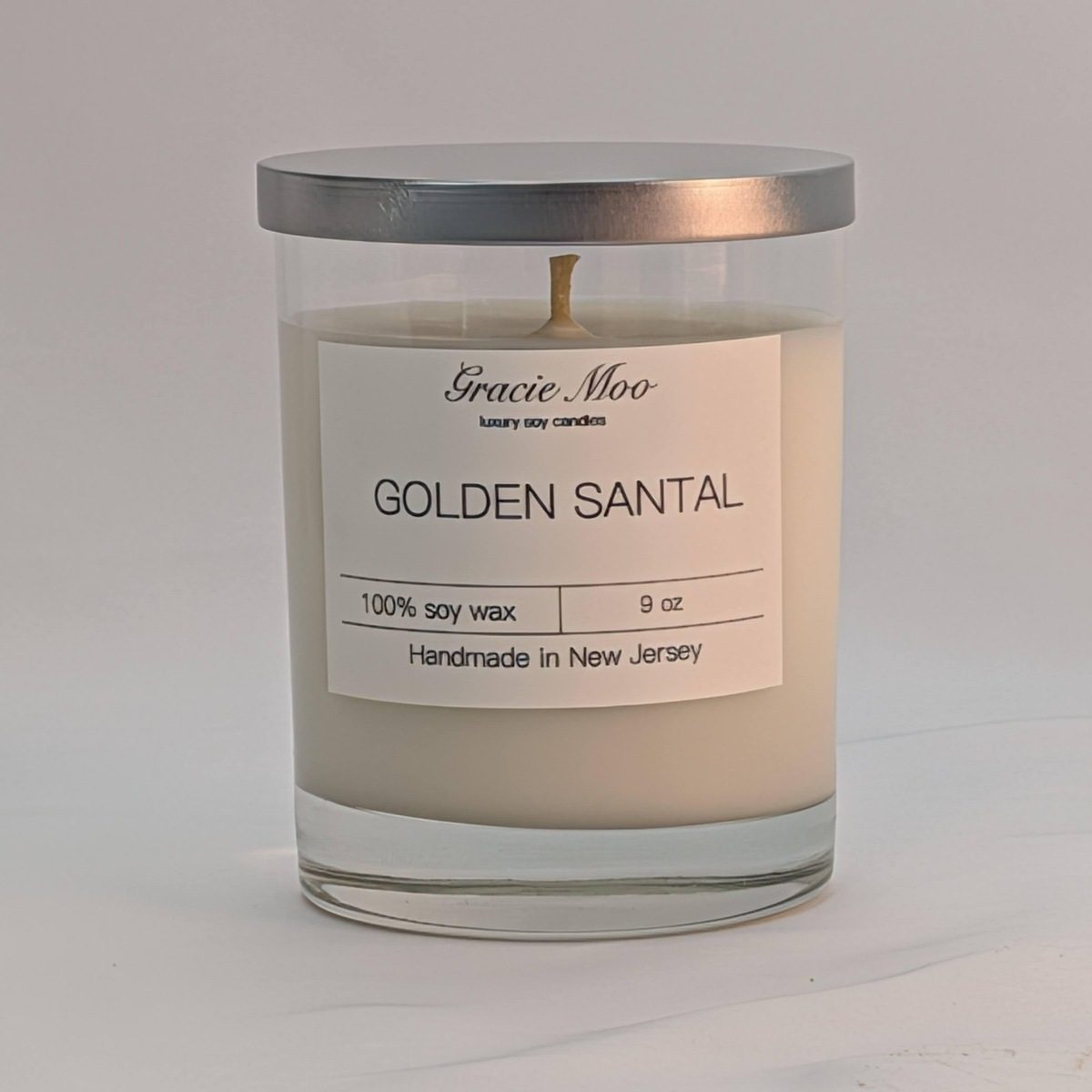 Golden Santal Candle