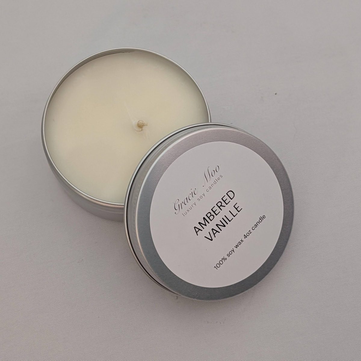 Ambered Vanille 4 oz Travel Tin
