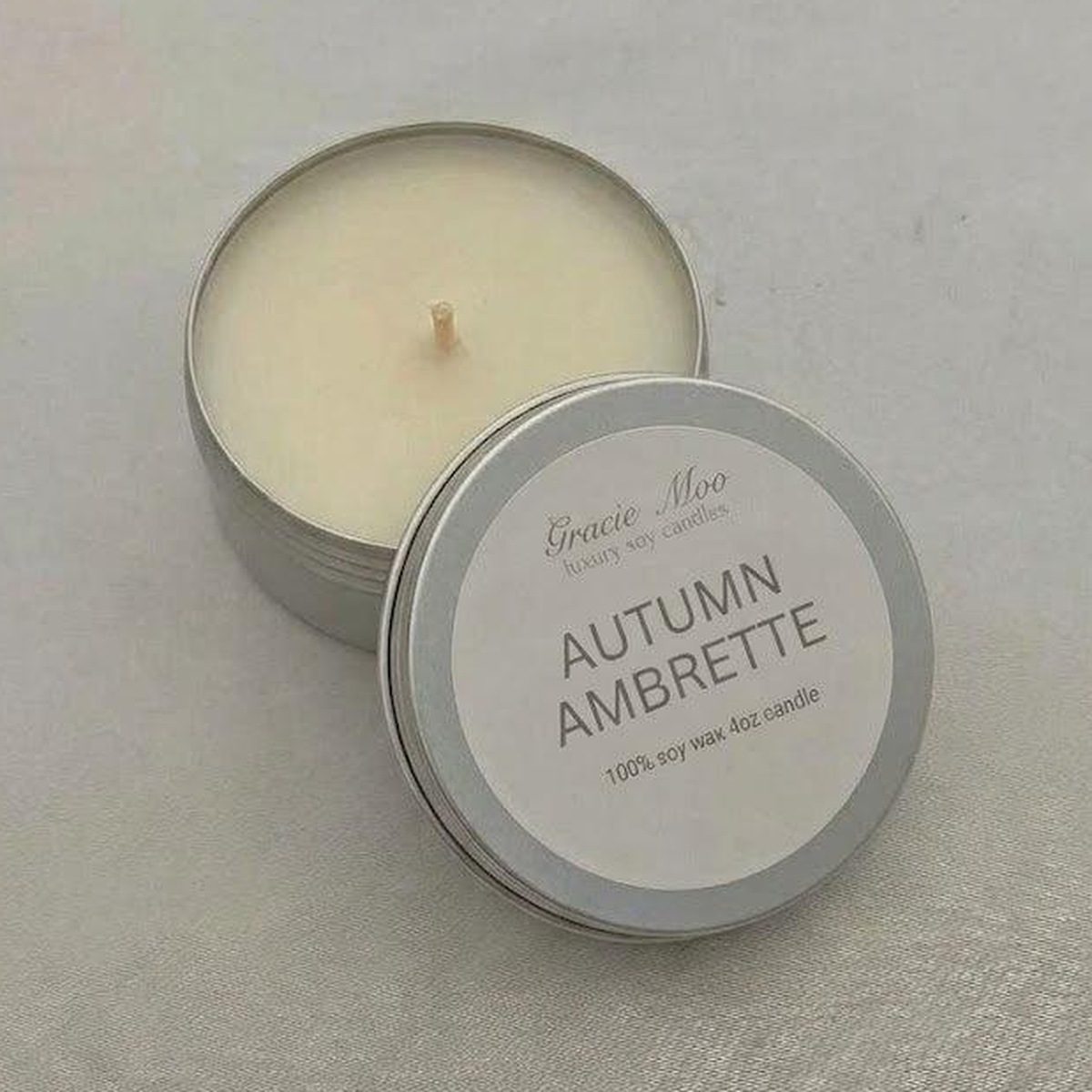 Autumn Ambrette 4 oz Travel Tin