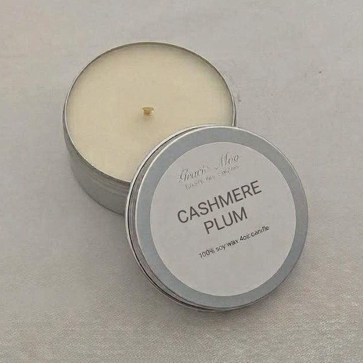 Cashmere Plum 4 oz Travel Tin