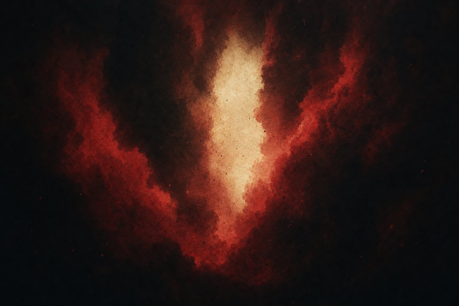 Deep red abstract light