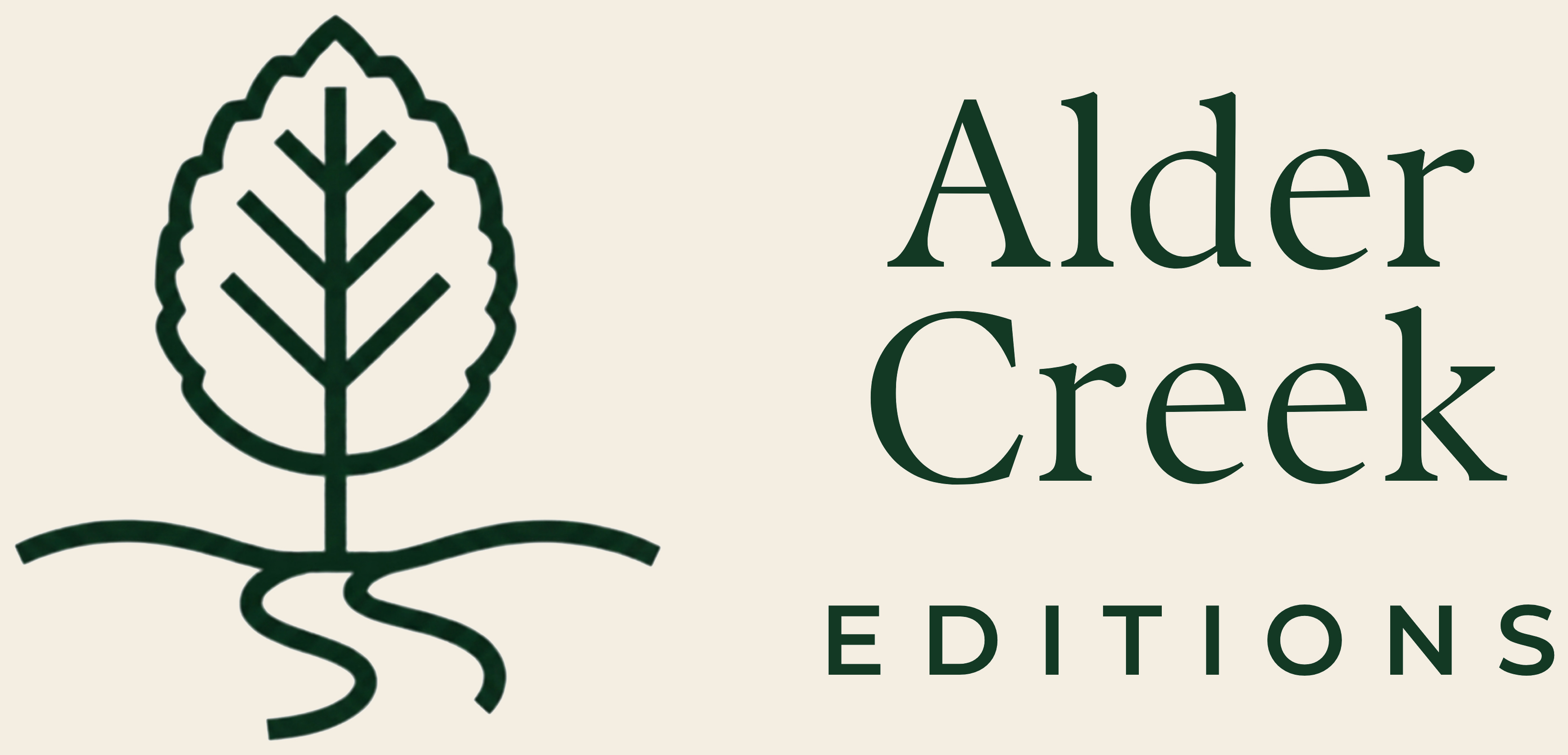 Alder Creek Editions logo on a warm paper background