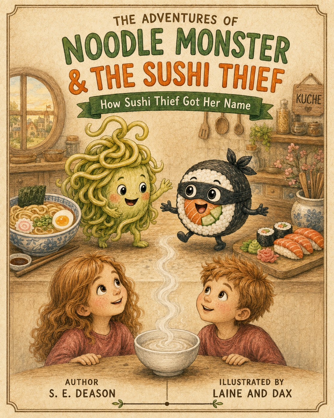 Cover of How Sushi Thief Got Her Name by S.E. Deason