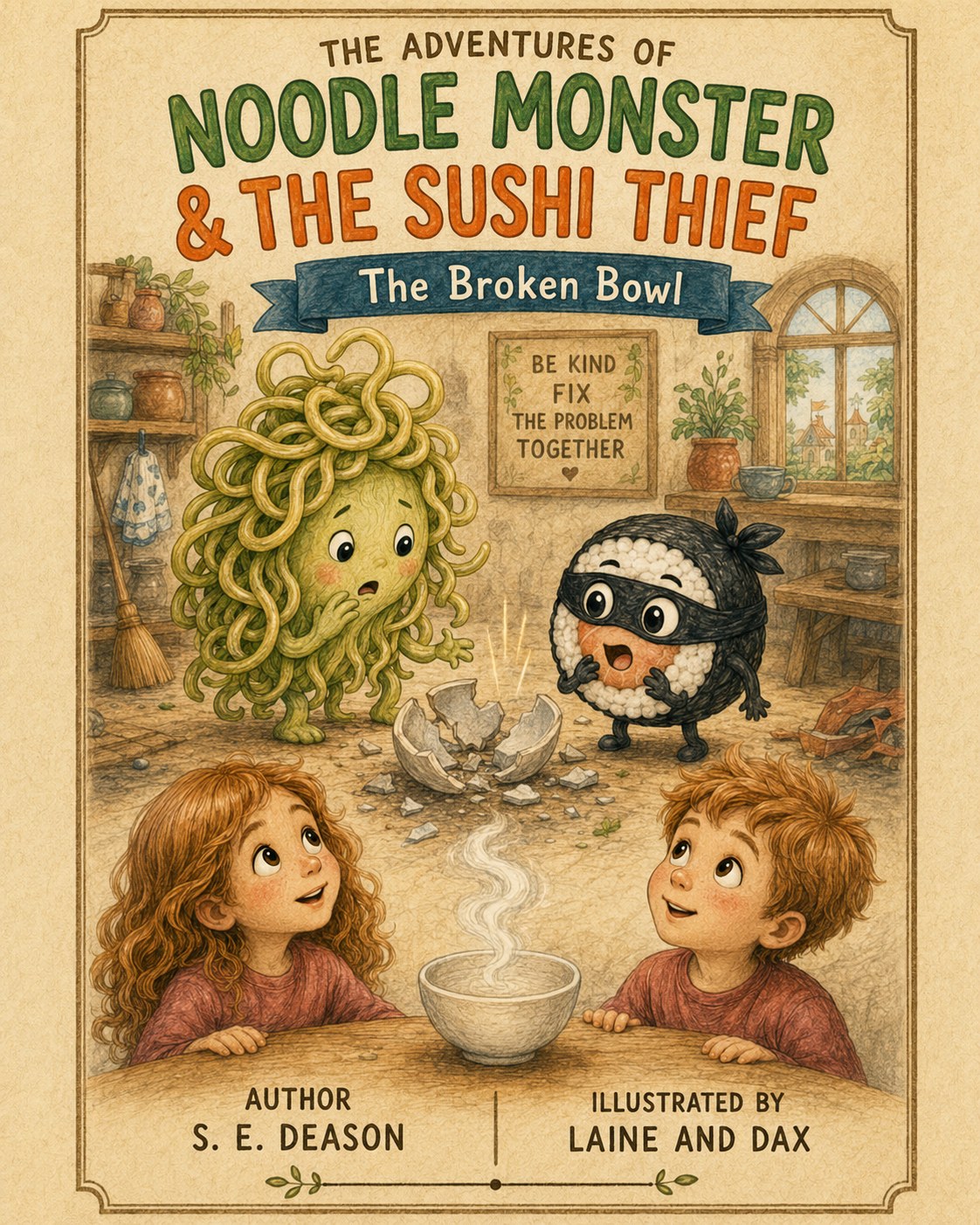 Cover of The Broken Bowl by S.E. Deason