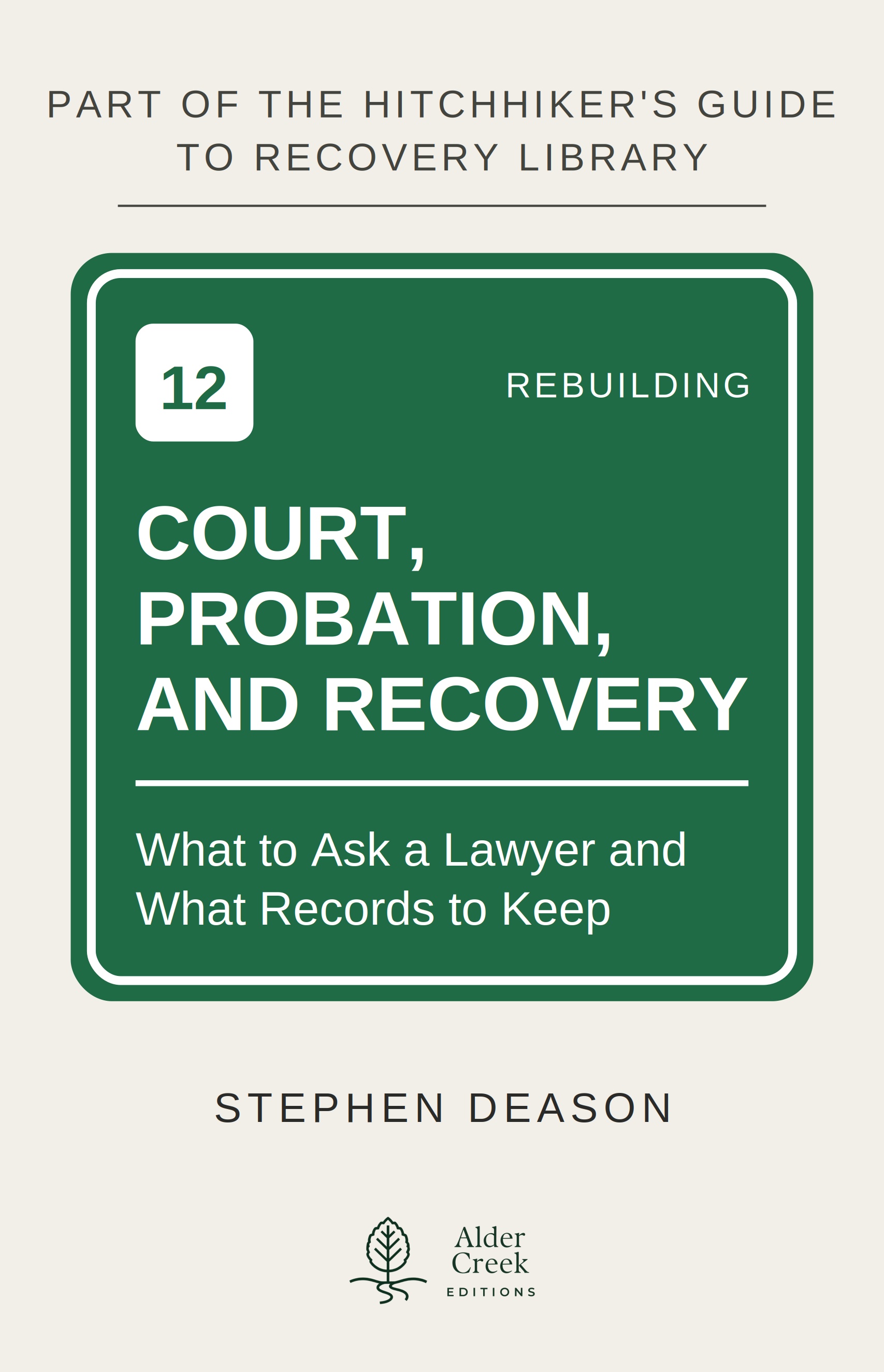 Cover of Court, Probation, and Recovery