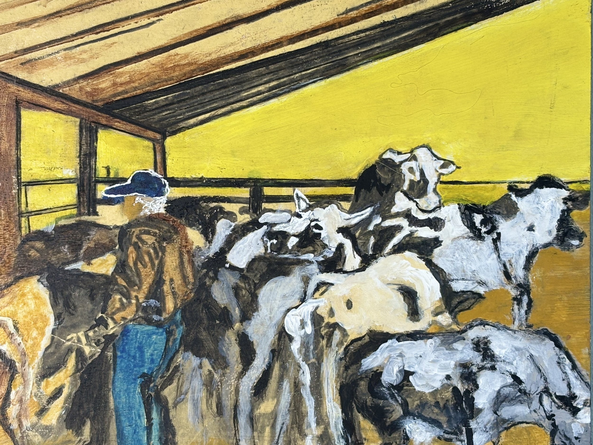 Farmer Min, artwork by Cher Valentino