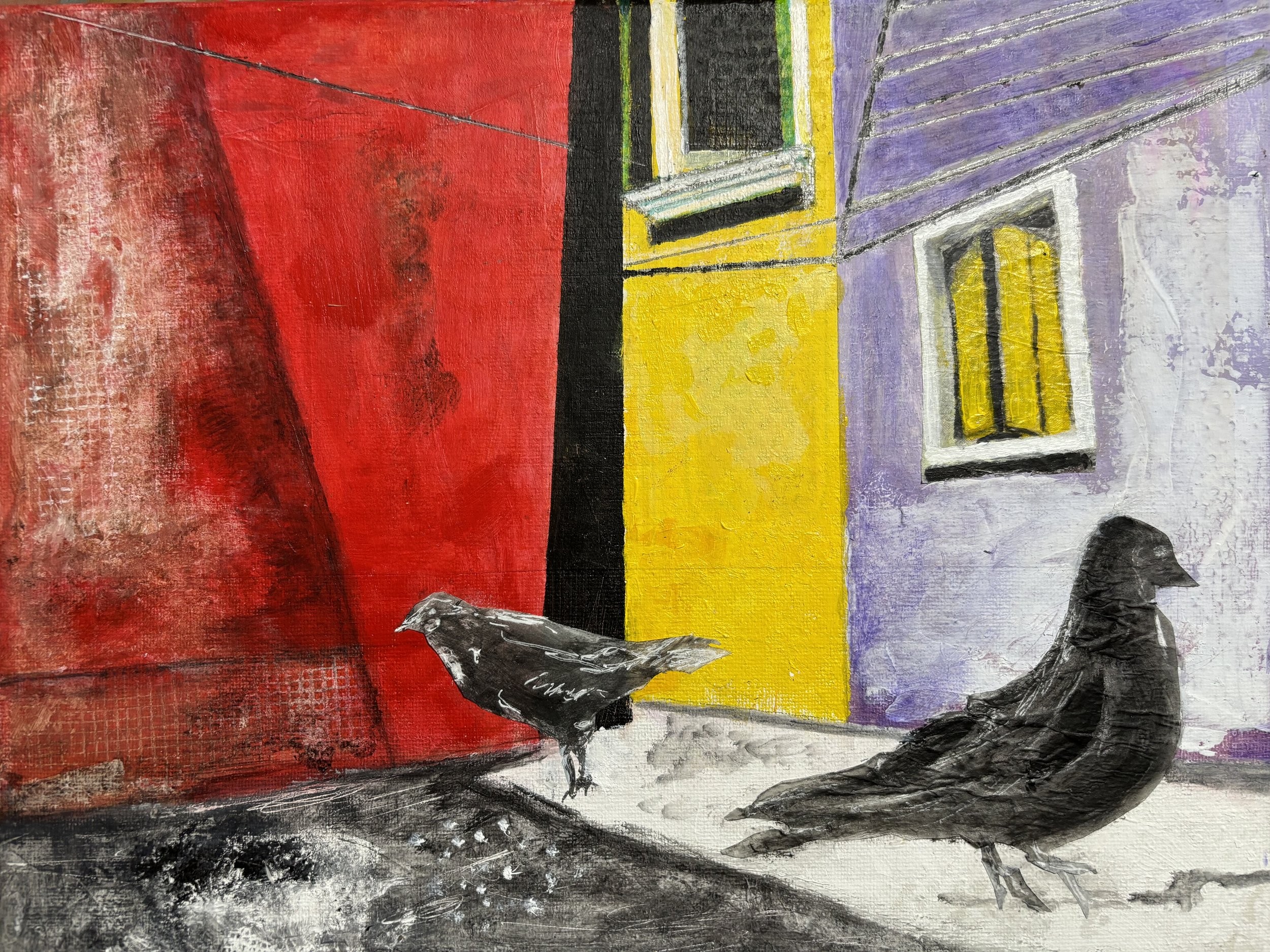 Birds of a Feather, artwork by Cher Valentino