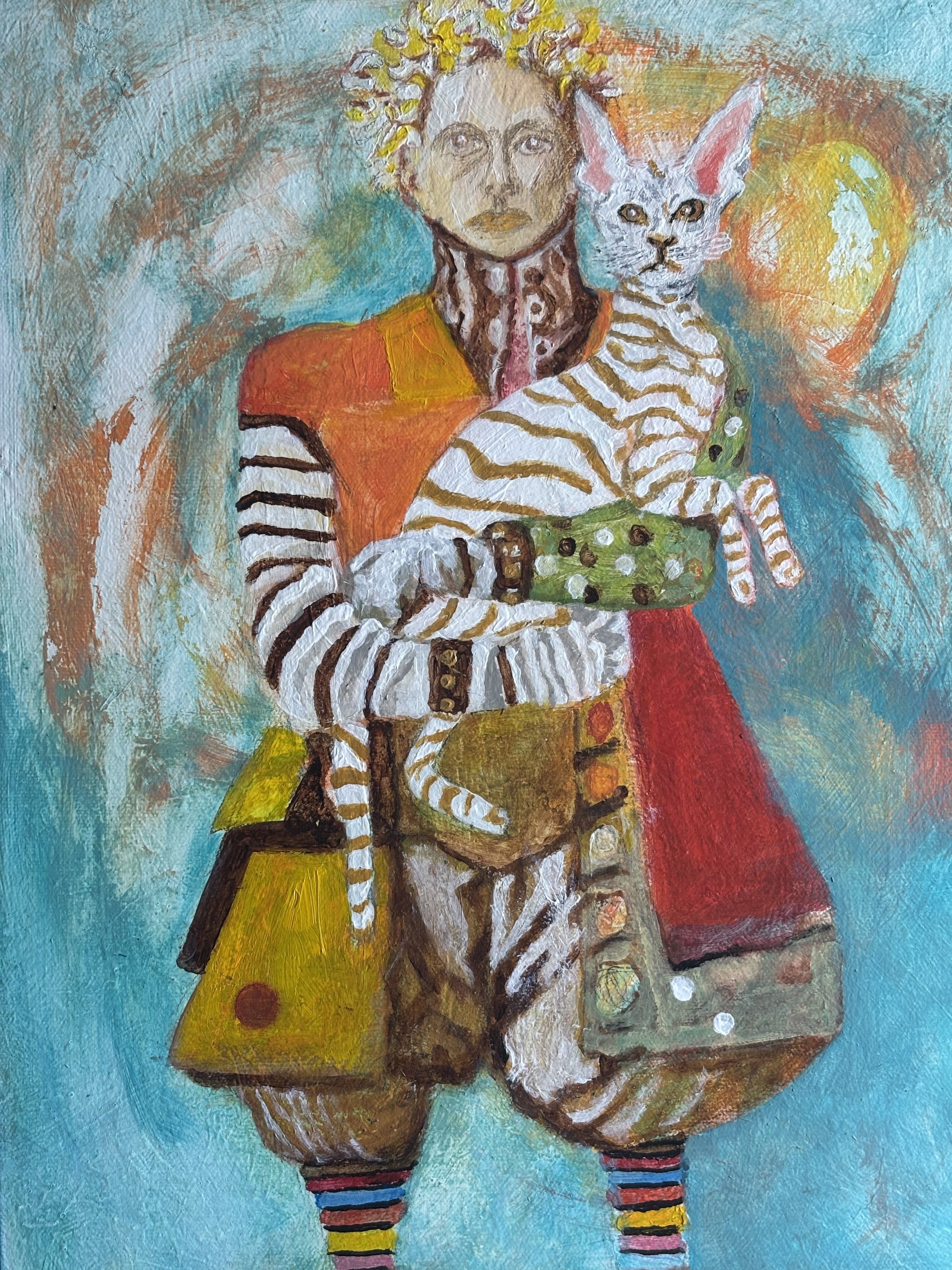 Bastet, artwork by Cher Valentino