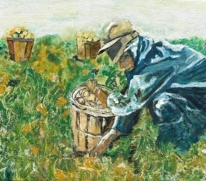 Lady Picker, artwork by Cher Valentino