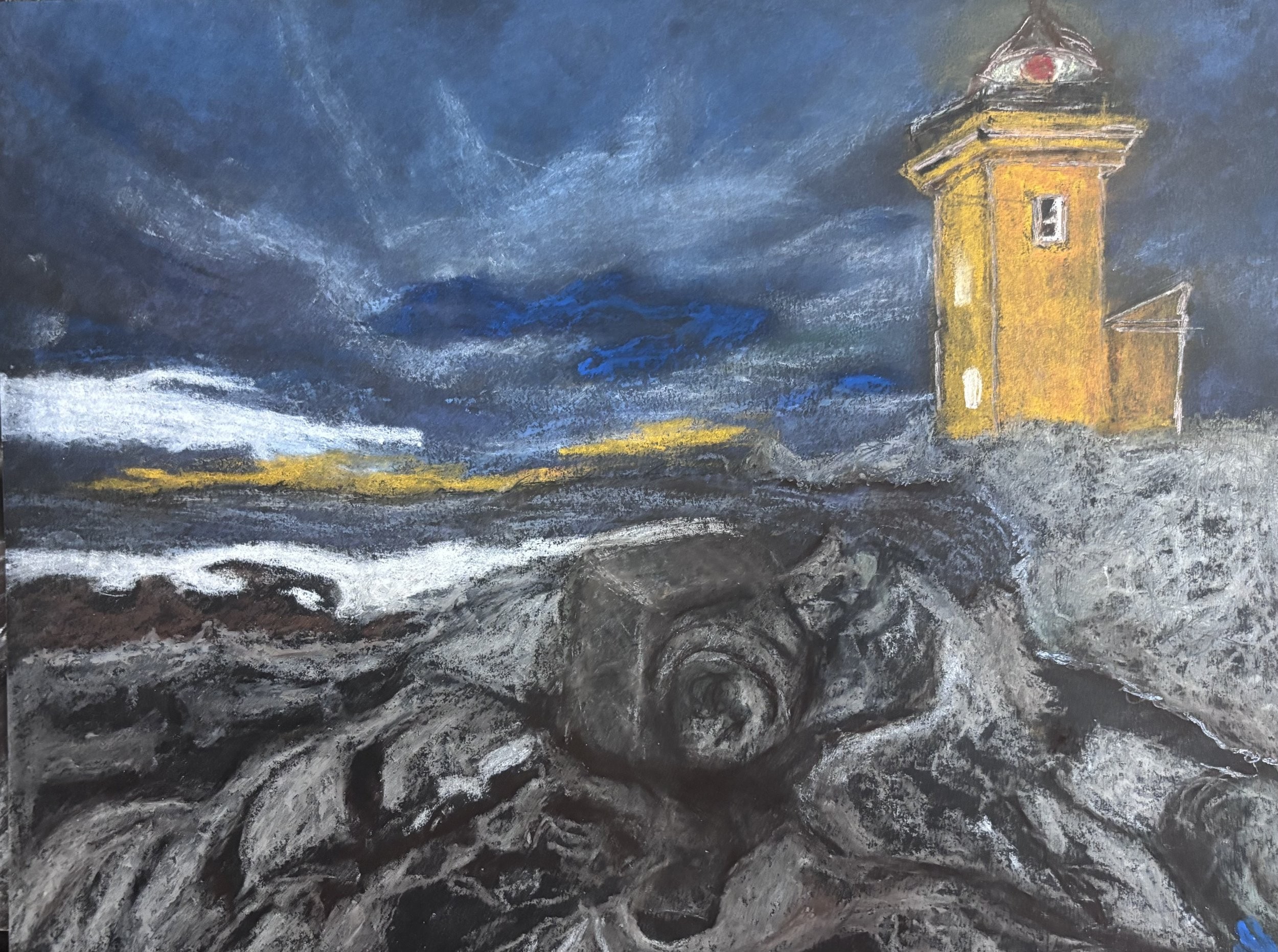 Lighthouse, artwork by Cher Valentino