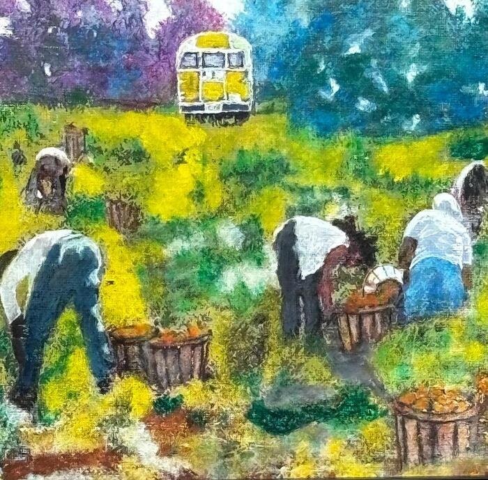 Many Hands, artwork by Cher Valentino