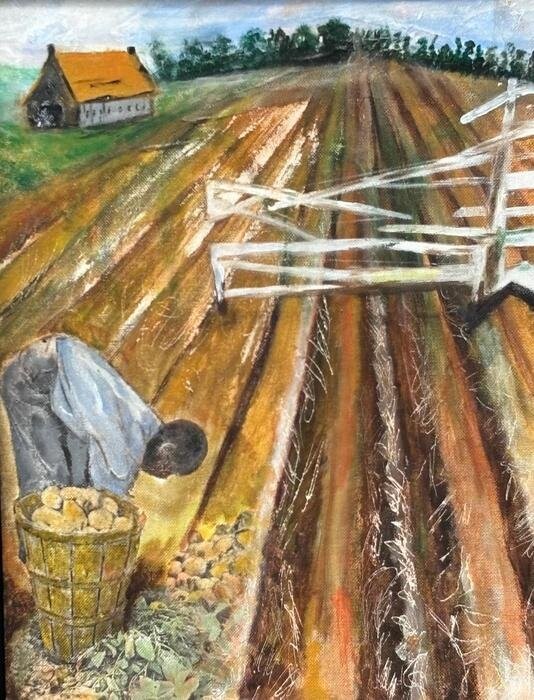 Potato Shanty, artwork by Cher Valentino