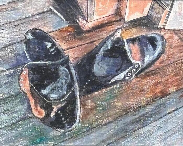 Worn Out, artwork by Cher Valentino