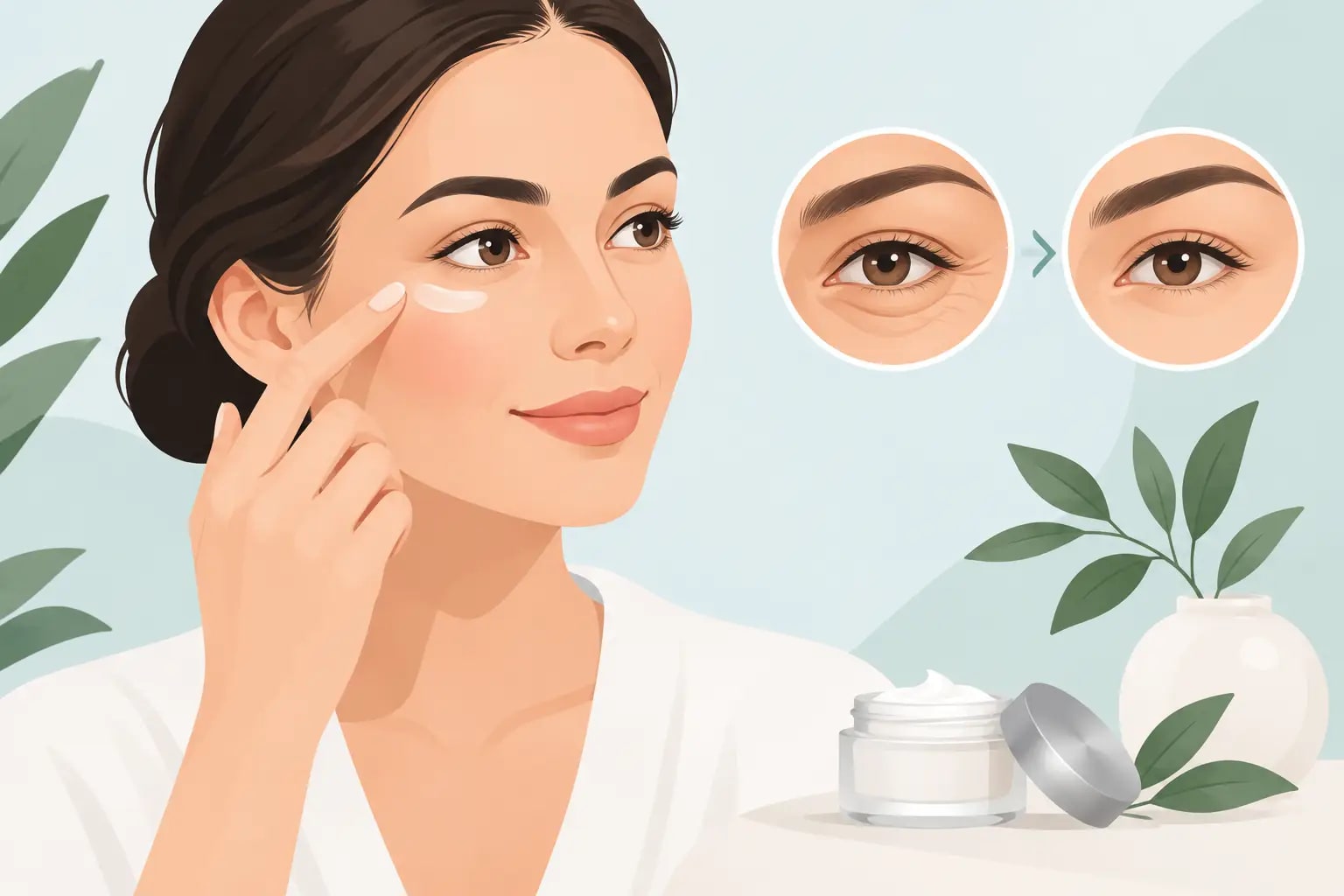 Editorial eye care image for Can Eye Cream Reduce Wrinkles? What to Expect