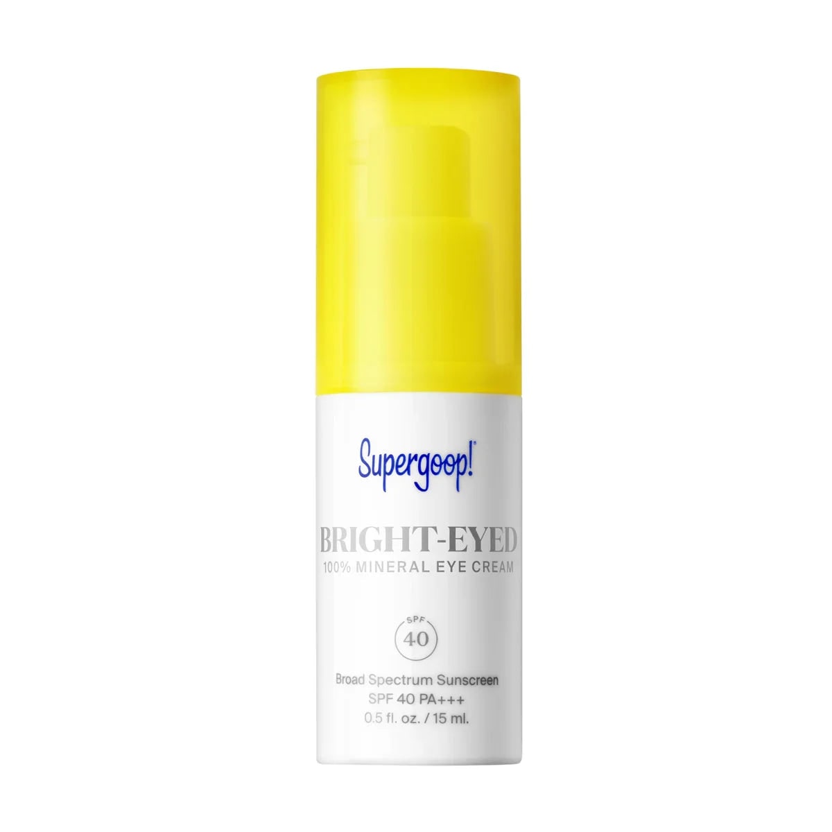 Supergoop! Bright-Eyed 100% Mineral Eye Cream SPF 40 0.5 OZ, view 1
