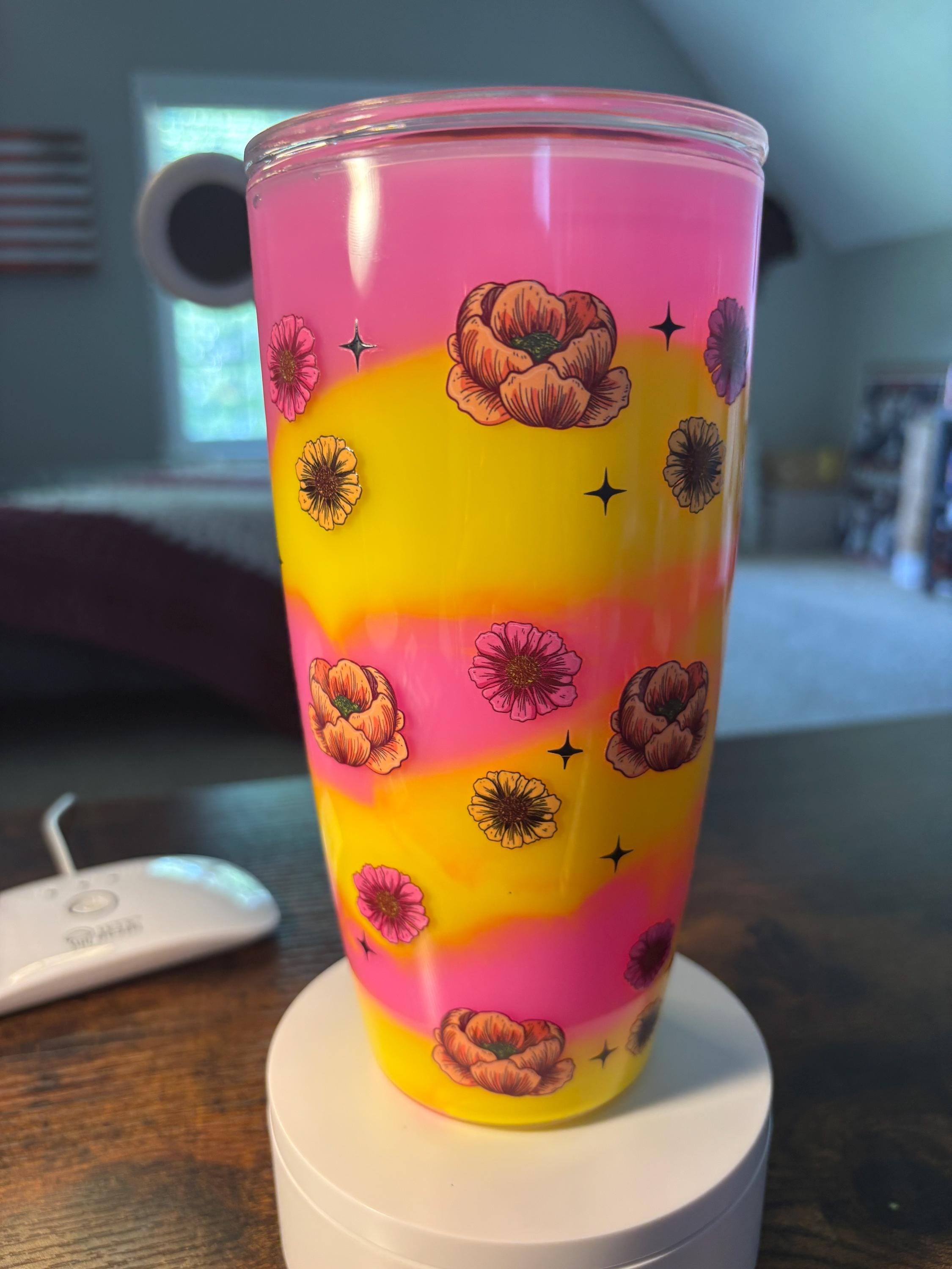 Skeleton Motherhood Snow Globe Tumbler | 24oz Fat Milkshake Cup
