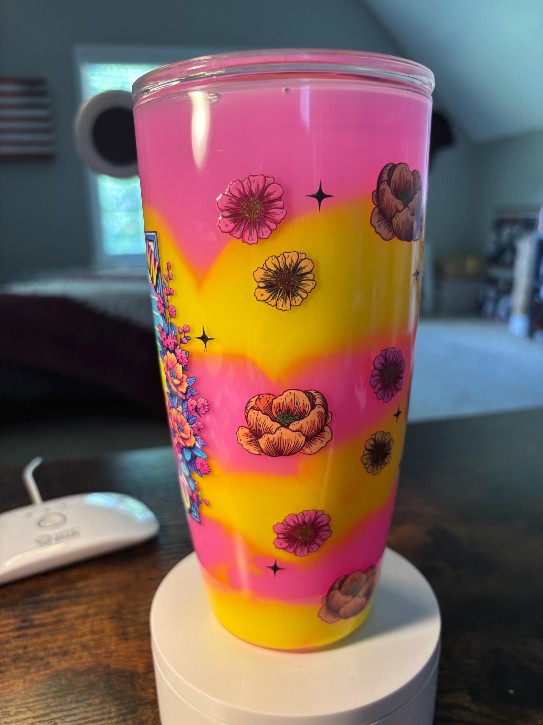 Skeleton Motherhood Snow Globe Tumbler | 24oz Fat Milkshake Cup