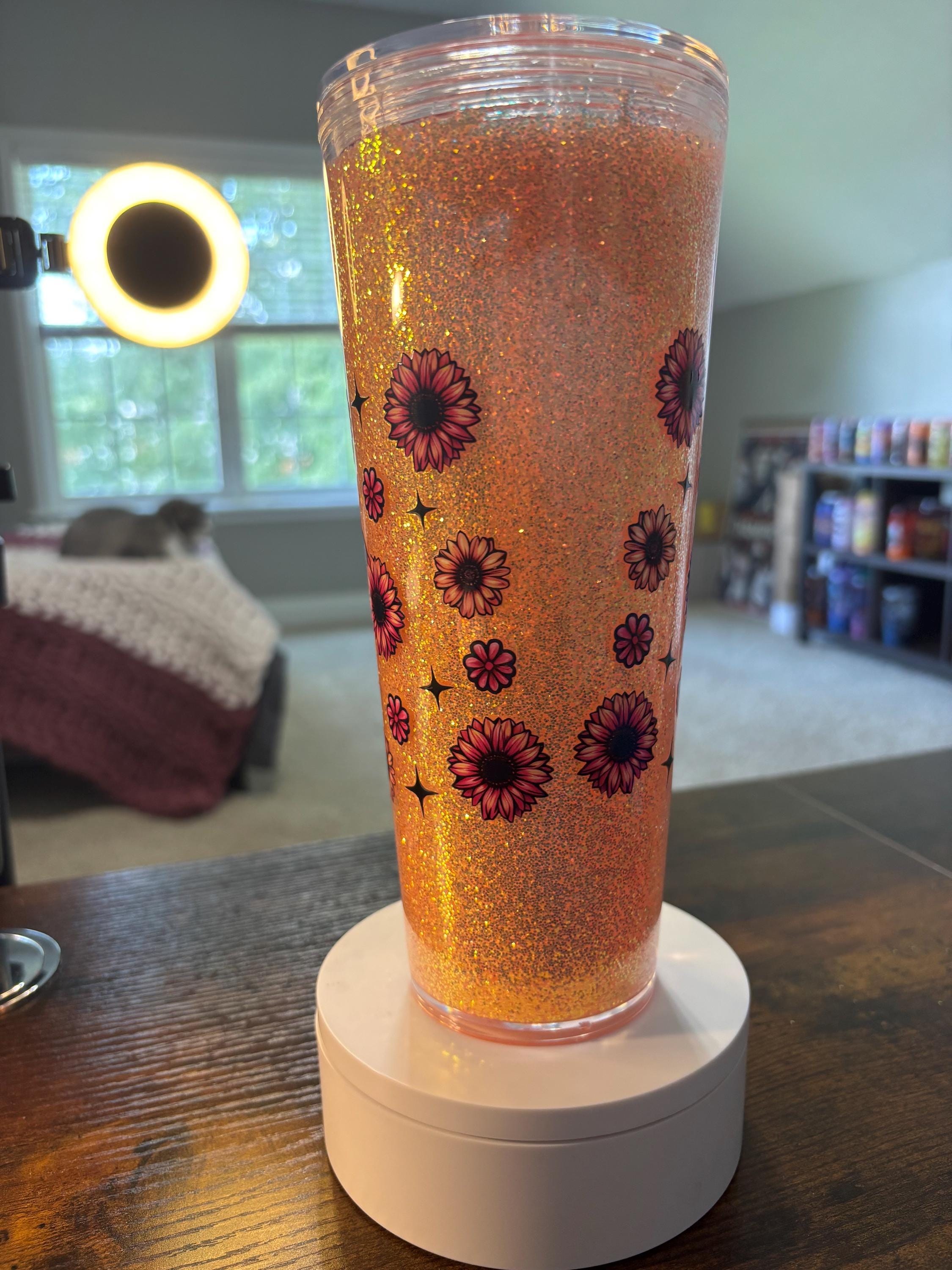 The Mom Skeleton Snow Globe Tumbler | Glitter Handmade Cup | Funny Spooky Mom Gift