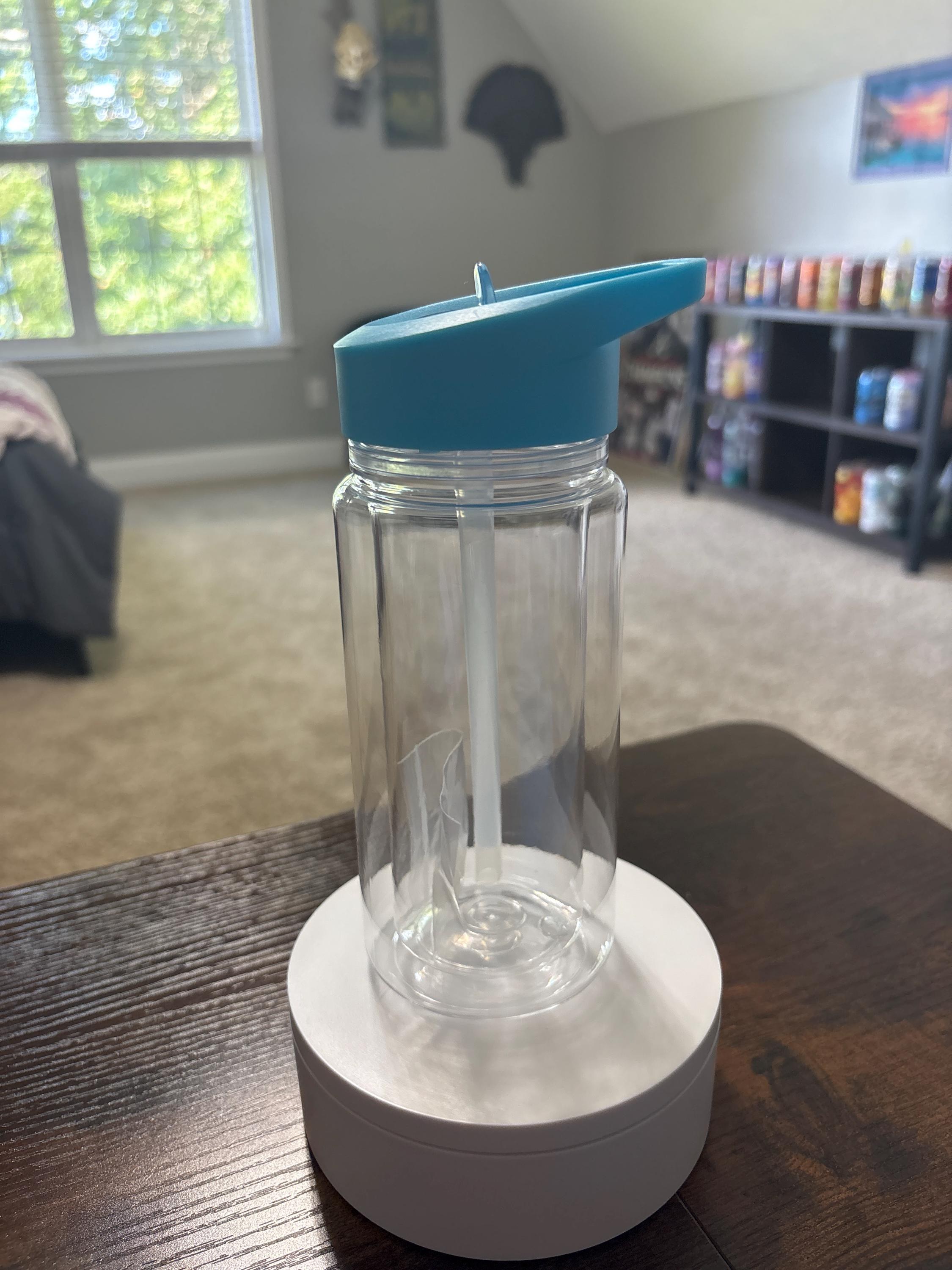 10oz Kids Snow Globe Tumbler | Flip Top Spill Proof Glitter Cup | Handmade Kids Gift