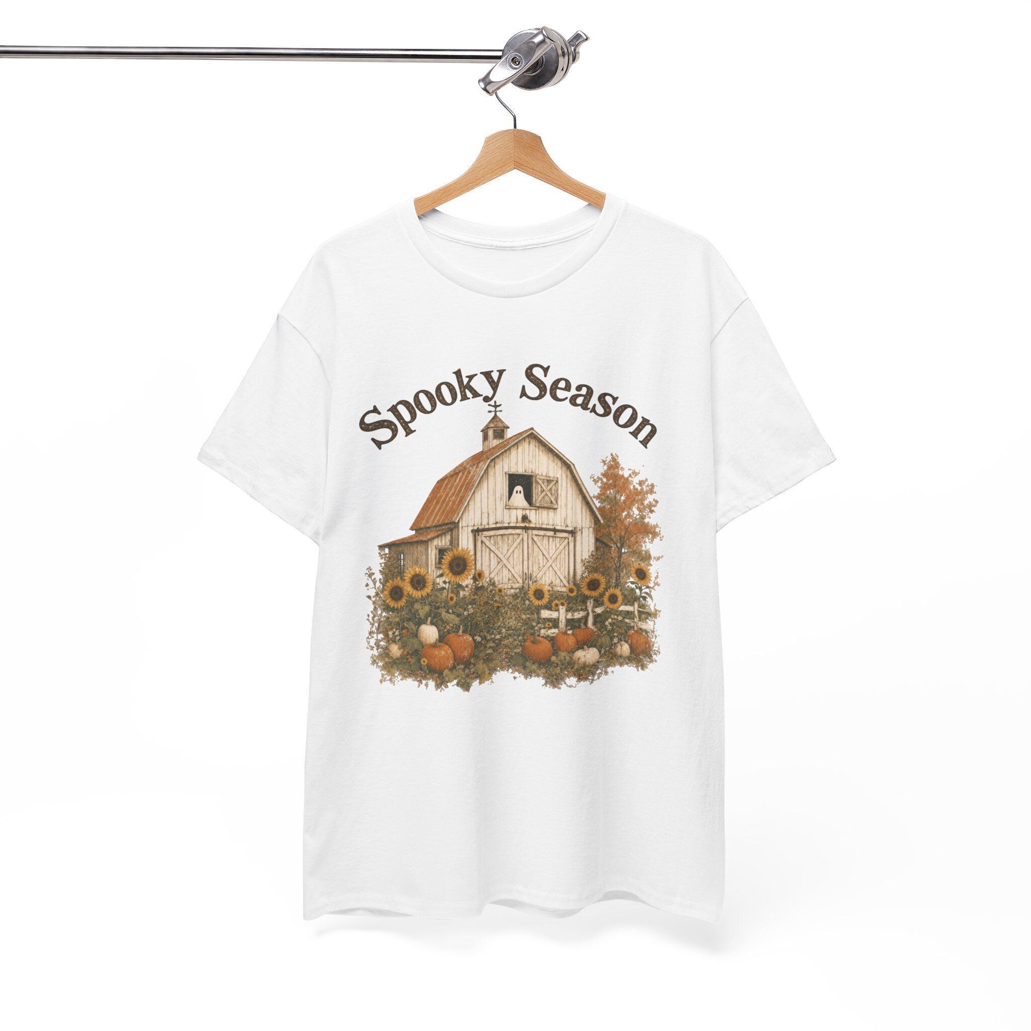 Sunflower Pumpkin Shirt, Fall Farmhouse Tee, Cozy Autumn Halloween Gift, view 14