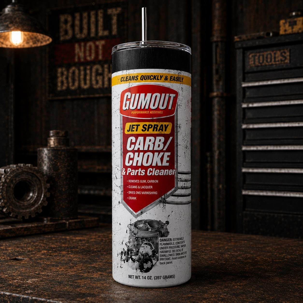 Carburetors Tumbler Funny Mechanic Gift for Him Dad Husband
