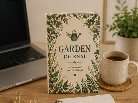 Garden Journal Hardcover | Plant Logbook| Garden Gift, view 8
