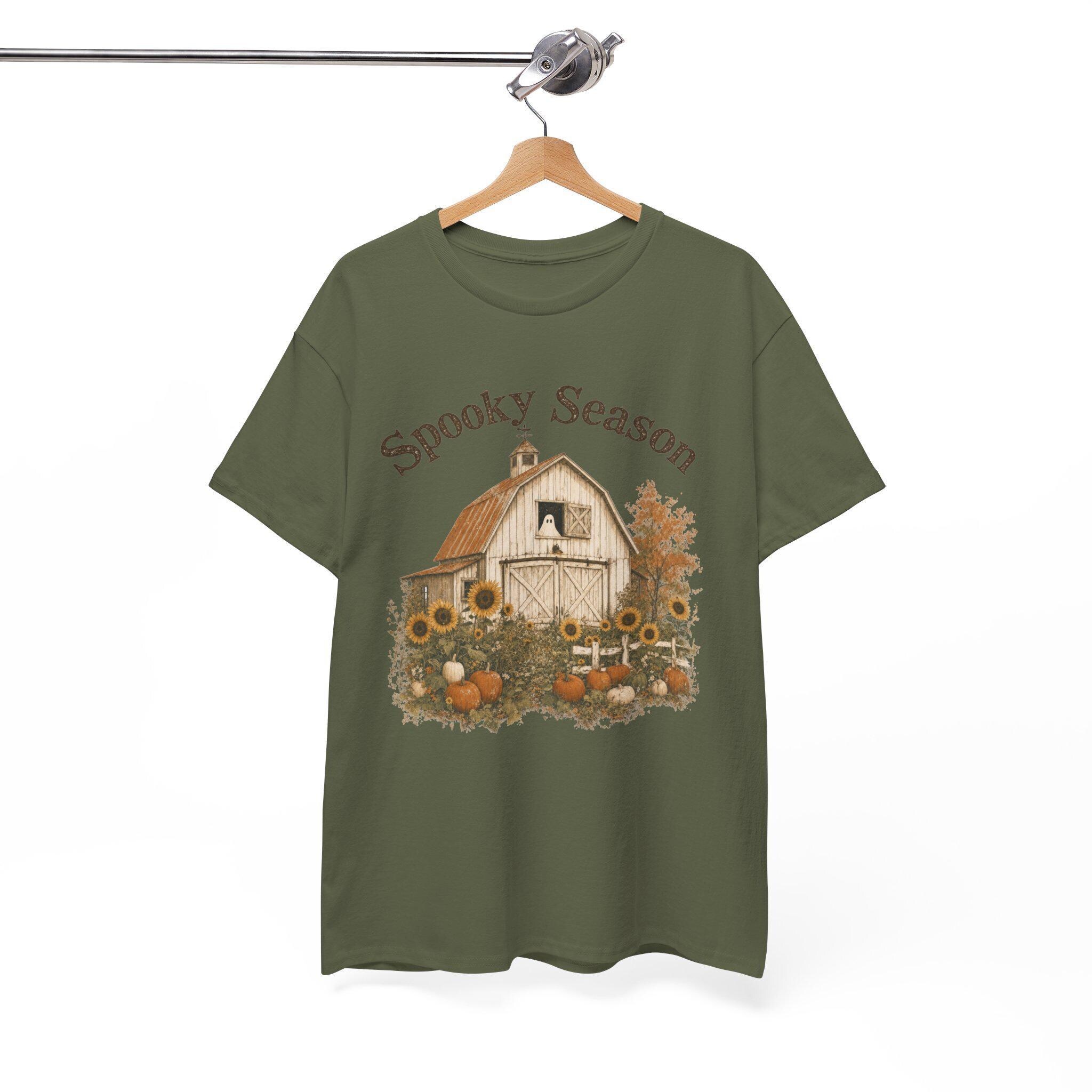 Sunflower Pumpkin Shirt, Fall Farmhouse Tee, Cozy Autumn Halloween Gift, view 18