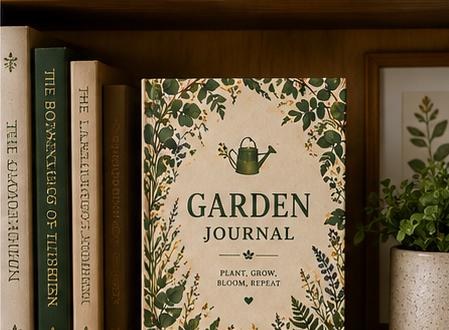 Garden Journal Hardcover | Plant Logbook| Garden Gift, view 10