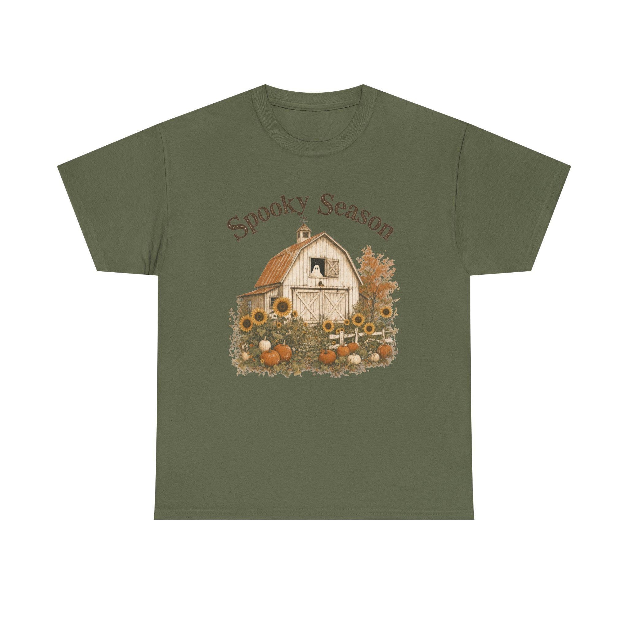 Sunflower Pumpkin Shirt, Fall Farmhouse Tee, Cozy Autumn Halloween Gift, view 7