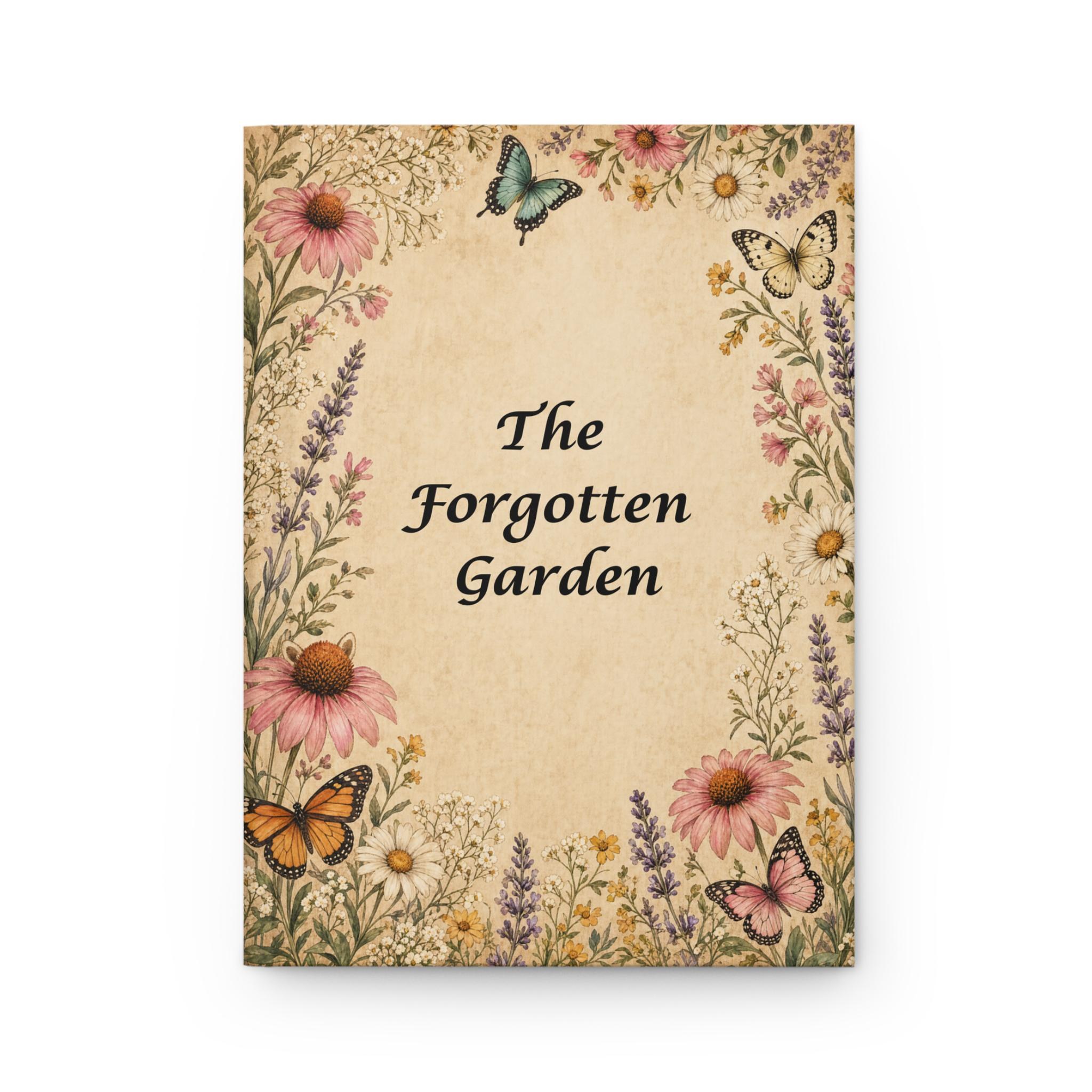Botanical Floral Journal Hardcover, Vintage Butterfly Notebook for Women, view 3