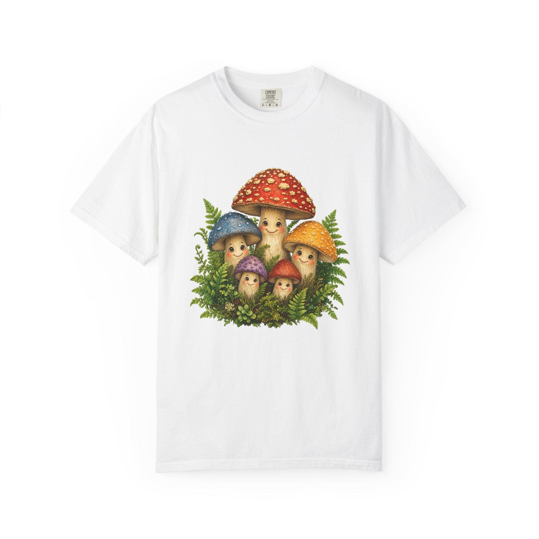 Mushroom T-Shirt Hand Drawn, Cottagecore Fungi Tee, Nature Gift, view 10